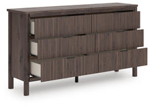 Load image into Gallery viewer, Pamytta King Panel Platform Bed, Dresser, Mirror and Nightstand
