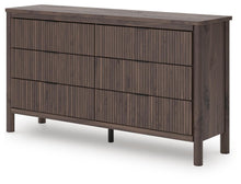Load image into Gallery viewer, Pamytta King Panel Platform Bed, Dresser, Mirror and Nightstand
