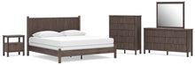 Load image into Gallery viewer, Pamytta King Panel Bed, Dresser, Mirror, Chest and Nightstand
