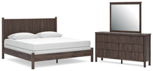 Load image into Gallery viewer, Pamytta King Panel Bed, Dresser and Mirror
