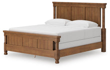 Load image into Gallery viewer, Rowlenstown King Poster Bed with Mirrored Dresser and Nightstand
