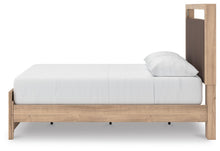Load image into Gallery viewer, Kinlanni Queen Upholstered Platform Bed, Dresser and Mirror
