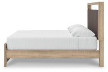 Load image into Gallery viewer, Kinlanni King Upholstered Platform Bed, Dresser and Mirror

