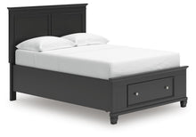 Load image into Gallery viewer, Lanolee Full Panel Storage Bed, Dresser and Mirror
