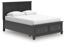 Load image into Gallery viewer, Lanolee Queen Panel Storage Bed, Dresser, Mirror and Nightstand
