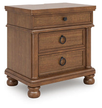 Load image into Gallery viewer, Rowlenstown California King Poster Bed with Mirrored Dresser and Nightstand
