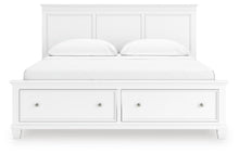 Load image into Gallery viewer, Fortman California King Panel Storage Bed, Dresser, Mirror and Nightstand
