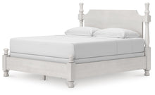 Load image into Gallery viewer, Rowlenstown King Poster Bed, Dresser, Mirror and Nightstand
