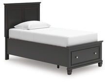 Load image into Gallery viewer, Lanolee Twin Panel Storage Bed, Dresser and Mirror
