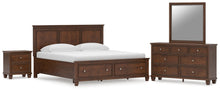Load image into Gallery viewer, Danabrin King Panel Storage Bed, Dresser, Mirror and Nightstand
