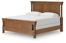 Load image into Gallery viewer, Rowlenstown California King Poster Bed with Mirrored Dresser
