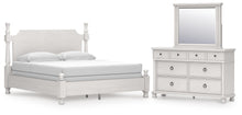 Load image into Gallery viewer, Rowlenstown California King Poster Bed, Dresser and Mirror
