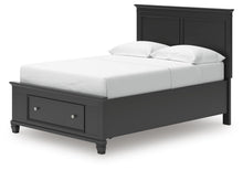Load image into Gallery viewer, Lanolee Full Panel Storage Bed, Dresser, Mirror and Nightstand
