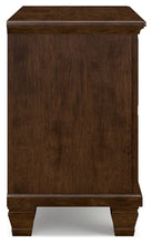 Load image into Gallery viewer, Danabrin Queen Panel Storage Bed, Dresser, Mirror and Nightstand
