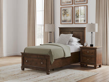 Load image into Gallery viewer, Danabrin Twin Panel Storage Bed, Dresser and Mirror
