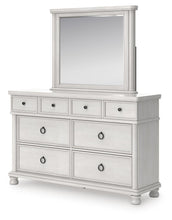 Load image into Gallery viewer, Rowlenstown Queen Poster Bed, Dresser and Mirror

