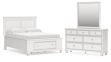 Load image into Gallery viewer, Fortman Full Panel Storage Bed, Dresser and Mirror
