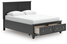 Load image into Gallery viewer, Lanolee Queen Panel Storage Bed, Dresser and Mirror

