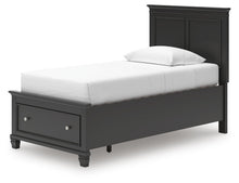Load image into Gallery viewer, Lanolee Twin Panel Storage Bed, Dresser, Mirror and Nightstand
