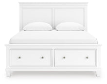 Load image into Gallery viewer, Fortman Queen Panel Storage Bed with Mirrored Dresser and Nightstand
