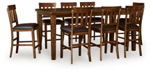 Load image into Gallery viewer, Ralene Counter Height Dining Table and 8 Barstools
