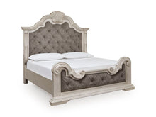 Load image into Gallery viewer, Bruchandi Queen Upholstered Panel Bed

