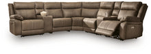 Load image into Gallery viewer, Max-Momentum 7-Piece Power Reclining Sectional with Audio Consoles
