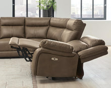 Load image into Gallery viewer, Max-Momentum 7-Piece Power Reclining Sectional with Audio Consoles
