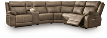 Load image into Gallery viewer, Max-Momentum 6-Piece Power Reclining Sectional with Audio Console
