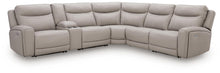 Load image into Gallery viewer, Gravier 6-Piece Power Reclining Sectional with Storage Console
