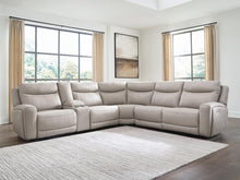 Load image into Gallery viewer, Gravier 6-Piece Power Reclining Sectional with Storage Console
