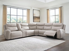 Load image into Gallery viewer, Gravier 6-Piece Power Reclining Sectional with Storage Console
