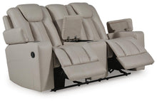 Load image into Gallery viewer, Elevate Edges Glider REC Loveseat w/Console
