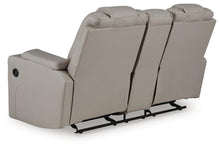 Load image into Gallery viewer, Elevate Edges Glider REC Loveseat w/Console
