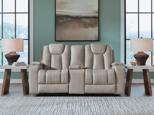 Load image into Gallery viewer, Elevate Edges Glider REC Loveseat w/Console
