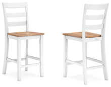 Load image into Gallery viewer, Gesthaven Counter Height Dining Table and 2 Barstools
