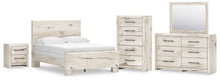Load image into Gallery viewer, Lawroy Full Panel Bed, Dresser, Mirror, Chest and Nightstand
