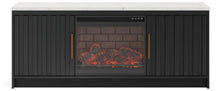 Load image into Gallery viewer, Cadmori 63" TV Stand with Electric Fireplace
