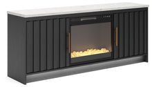 Load image into Gallery viewer, Cadmori 63" TV Stand with Electric Fireplace
