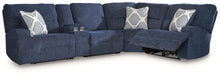 Load image into Gallery viewer, Acklen Place 5-Piece Power Reclining Sectional with Storage Console
