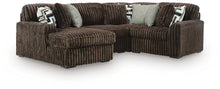 Load image into Gallery viewer, Midnight-Madness 4-Piece Sectional with Chaise
