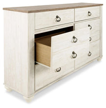 Load image into Gallery viewer, Willowton Six Drawer Dresser
