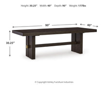 Load image into Gallery viewer, Burkhaus RECT Dining Room EXT Table
