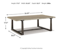 Load image into Gallery viewer, Dalenville Rectangular Cocktail Table
