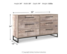 Load image into Gallery viewer, Neilsville Six Drawer Dresser
