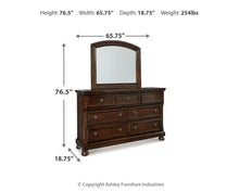 Load image into Gallery viewer, Porter Dresser and Mirror
