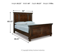 Load image into Gallery viewer, Porter Queen Panel Bed
