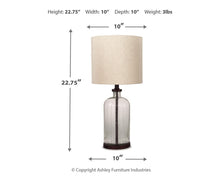 Load image into Gallery viewer, Bandile Glass Table Lamp (1/CN)

