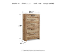 Load image into Gallery viewer, Hyanna Five Drawer Chest
