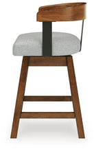 Load image into Gallery viewer, Ralene UPH Swivel Barstool (2/CN)
